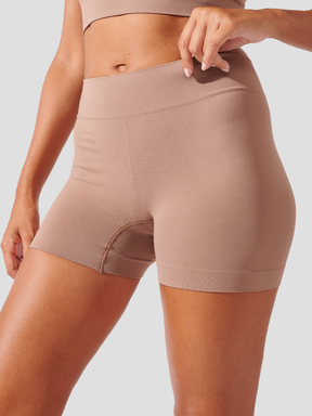 Kit com 6 Calcinhas Boxer Boyshort Sem Costura Premium Marrom Cacau - R$68,32 cada