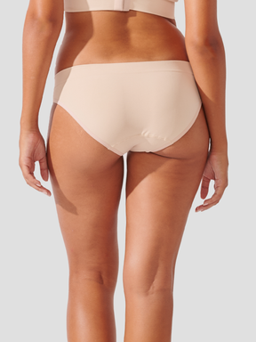 Kit com 6 Calcinhas Caleçon Sem Costura Premium Bege - R$68,32 cada