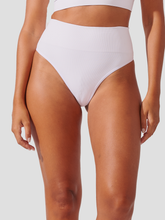 Calcinha Fio Dental Redutora Canelado Sem Costura Premium Branco