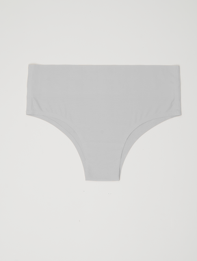 Kit com 10 Calcinhas Biquíni Redutora Sem Costura Segunda Pele Branco - R$29,99 cada