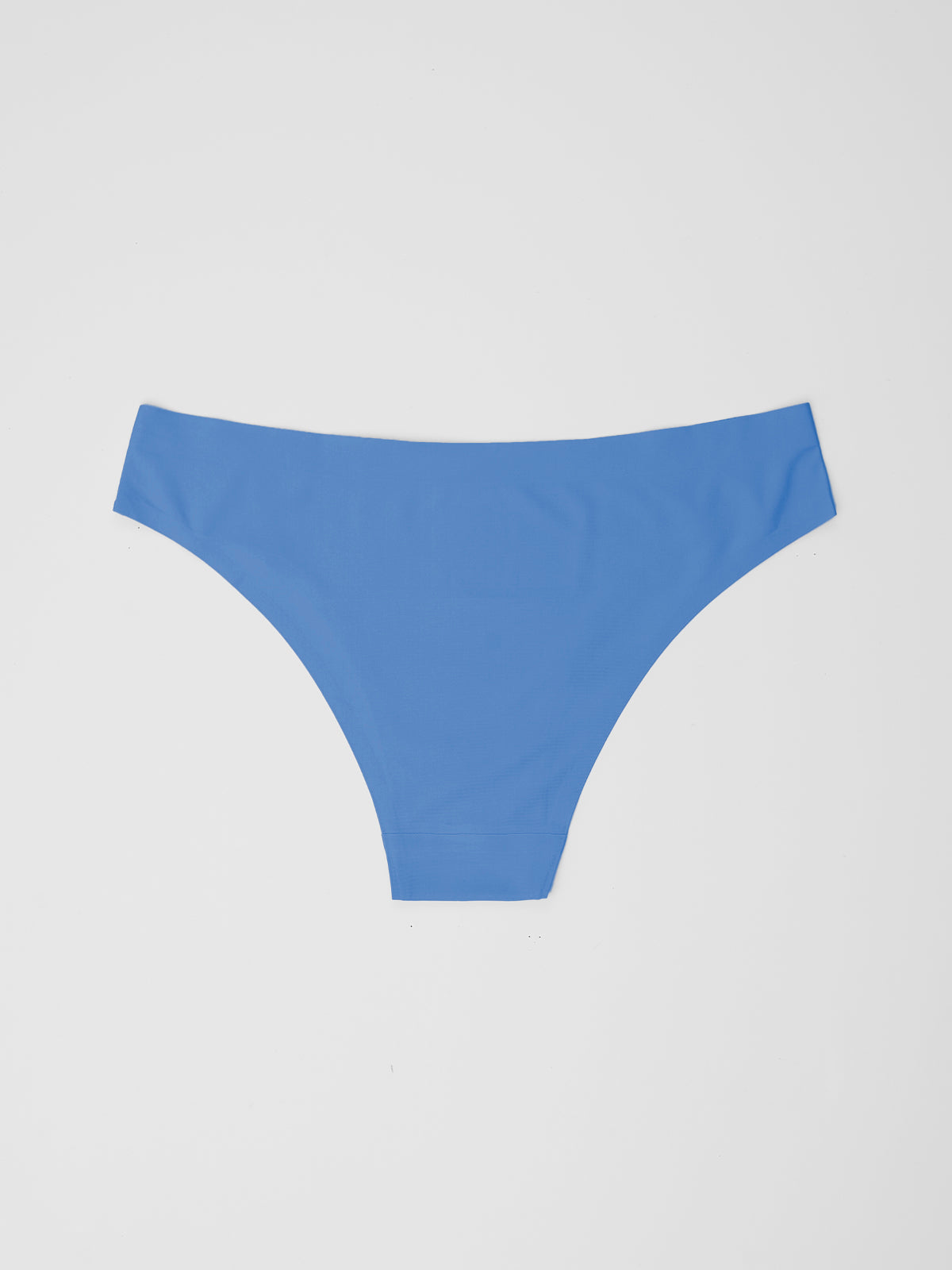 Kit com 6 Calcinhas Biquíni Sem Costura Segunda Pele Azul Royal - R$20,82 cada