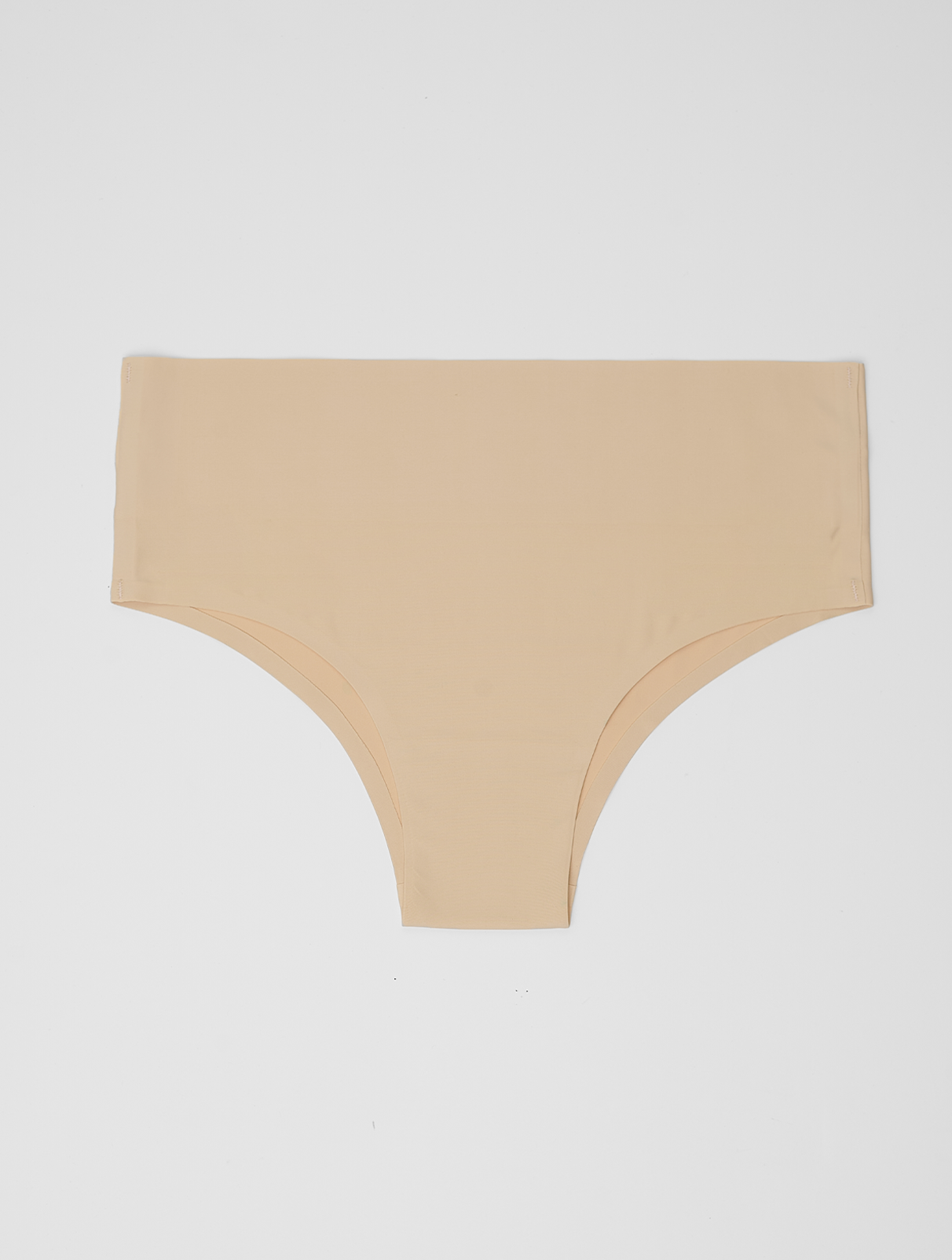 Kit com 3 Calcinhas Biquíni Redutora Sem Costura Segunda Pele Bege - R$46,63 cada