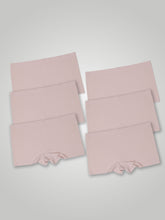 Kit com 6 Calcinhas Boxer Boyshort Sem Costura Segunda Pele Rose - R$47,98 cada