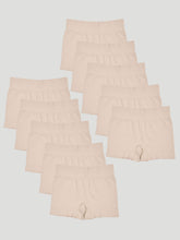 Kit com 10 Calcinhas Boxer Modeladora Sem Costura Premium Bege - R$59,90 cada
