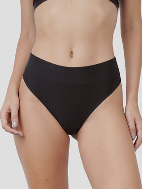 Kit Segunda Pele: Biquini Regular Preto, Biquini Cintura Alta Preto e Biquini Redutora Preto