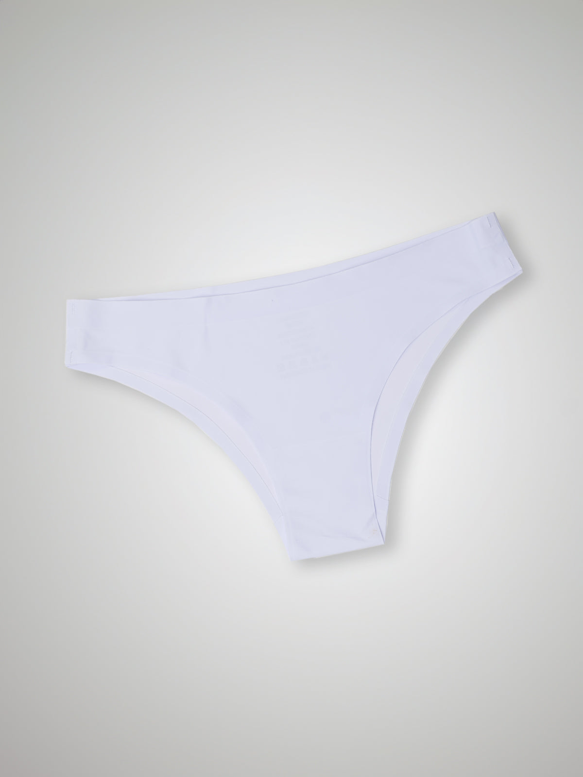 Calcinha Biquíni Sem Costura Segunda Pele Branco