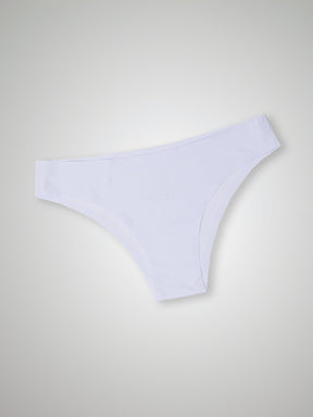 Calcinha Biquíni Sem Costura Segunda Pele Branco