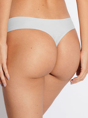 Calcinha Fio Dental Sem Costura Segunda Pele Branco