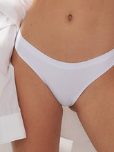 Calcinha Fio Dental Sem Costura Segunda Pele Branco