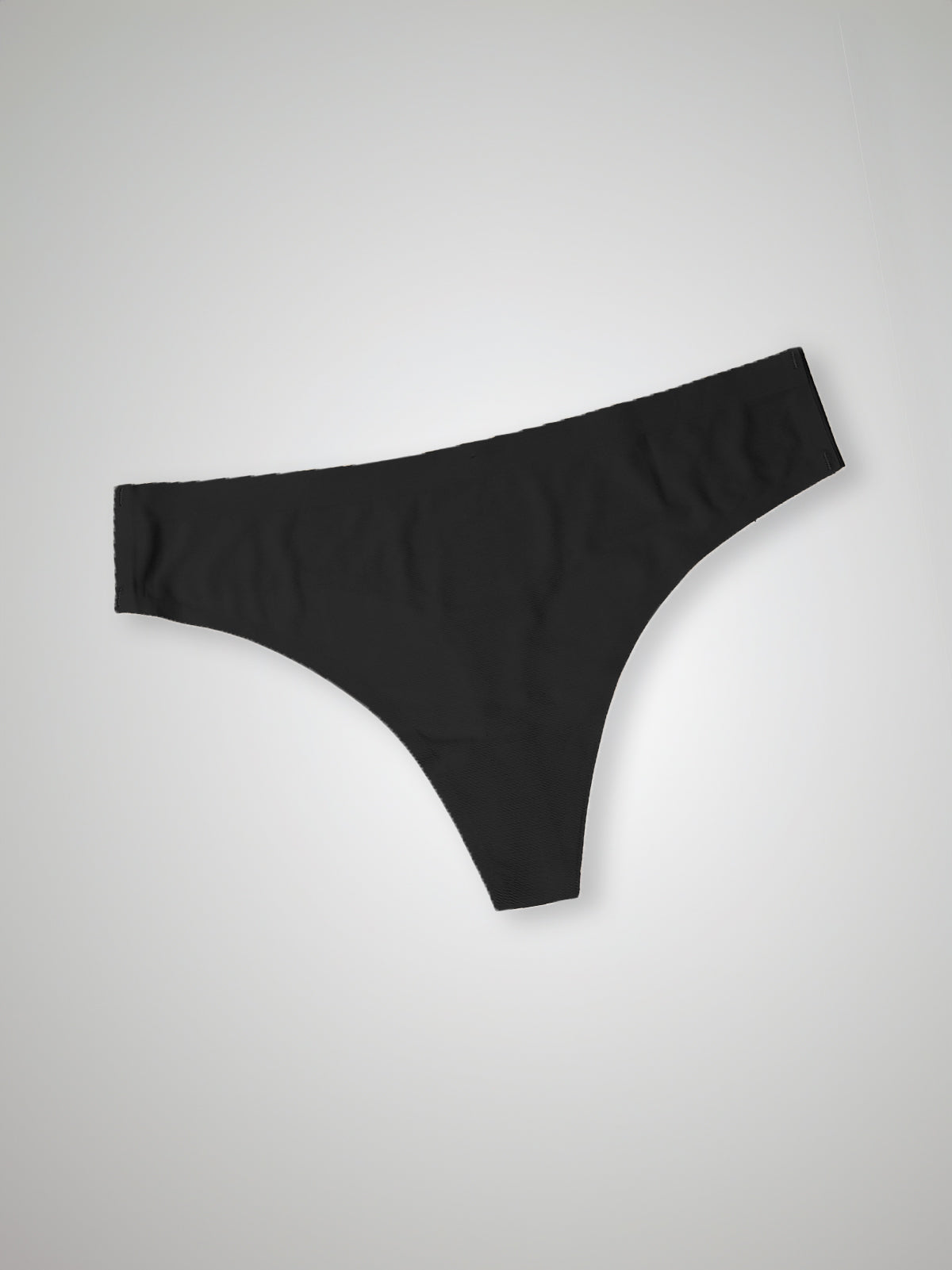 Calcinha Fio Dental Sem Costura Segunda Pele Preto