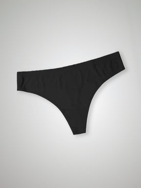 Calcinha Fio Dental Sem Costura Segunda Pele Preto