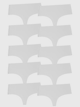 Kit com 10 Calcinhas Fio Dental Redutora Sem Costura Segunda Pele Branco - R$29,95 cada