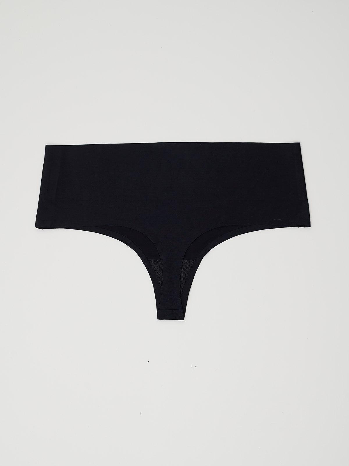 Kit com 6 Calcinhas Fio Dental Redutora Sem Costura Segunda Pele Preto - R$41,65 cada