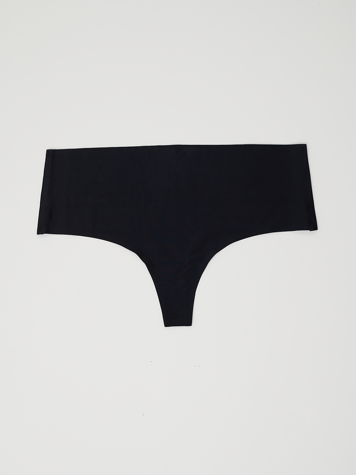 Kit com 10 Calcinhas Fio Dental Redutora Sem Costura Segunda Pele Preto - R$29,99 cada