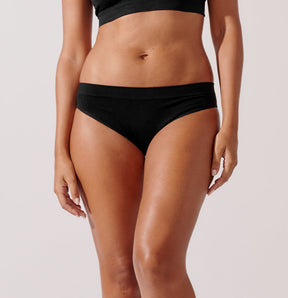 Kit com 3 Calcinhas Caleçon Sem Costura Premium Preto - R$76,63 cada