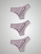 Kit com 3 Calcinhas Biquíni Sem Costura Segunda Pele Rose - R$23,30 cada