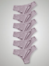 Kit com 6 Calcinhas Biquíni Sem Costura Segunda Pele Rose - R$20,82 cada