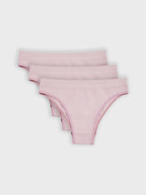 Kit com 3 Calcinhas Biquíni Canelado Sem Costura Premium Rose - R$59,97 cada