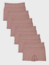 Kit com 6 Calcinhas Boxer Boyshort Sem Costura Premium Marrom Cacau - R$68,32 cada