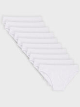 Kit com 10 Calcinhas Caleçon Sem Costura Premium Branco - R$53,90 cada