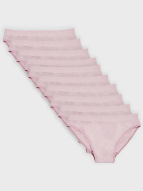 Kit com 10 Calcinhas Caleçon Sem Costura Premium Rose - R$53,90 cada