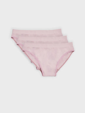 Kit com 3 Calcinhas Caleçon Sem Costura Premium Rose - R$76,63 cada