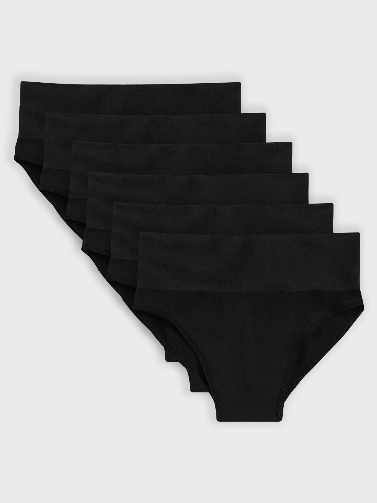 Kit com 6 Calcinhas Caleçon Redutora Sem Costura Premium Preto - R$74,98 cada