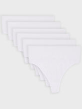 Kit com 6 Calcinhas Fio Dental Redutora Canelado Sem Costura Premium Branco - R$68,32 cada