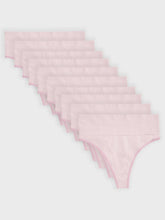 Kit com 10 Calcinhas Fio Dental Redutora Canelado Sem Costura Premium Rose - R$53,90 cada