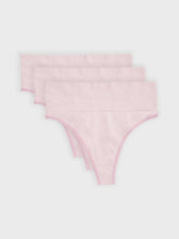 Kit com 3 Calcinhas Fio Dental Redutora Canelado Sem Costura Premium Rose - R$76,63 cada