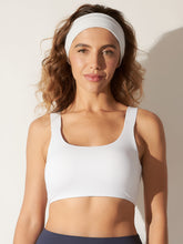 Sutiã Top Invisivel com Ampla Cobertura e Bojo Removivel Branco