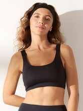 Sutiã Top Invisivel com Ampla Cobertura e Bojo Removivel Preto